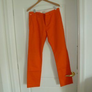 Dockers Straight Fit Miami Hurricane Orange Pants